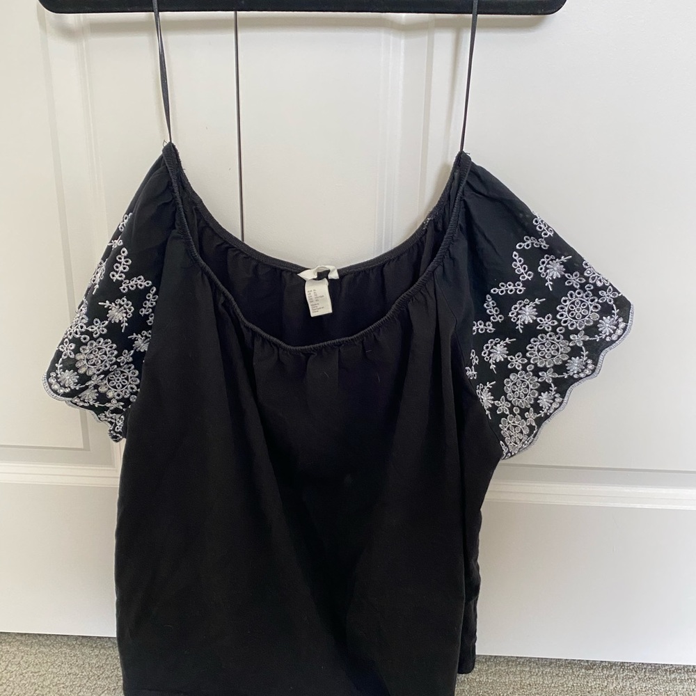H&M off the shoulder top